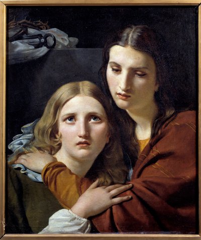 Holy Women Meditating with Objects of Passion by François Joseph Navez
