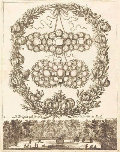 The Dragon Seen in the Garden of Ruel by François Le Febvre