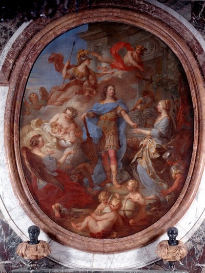Louis XIV Presenting Peace to Europe by François Lemoyne