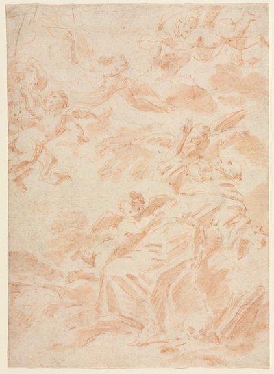 The Stigmatization of Saint Francis by François Lemoyne