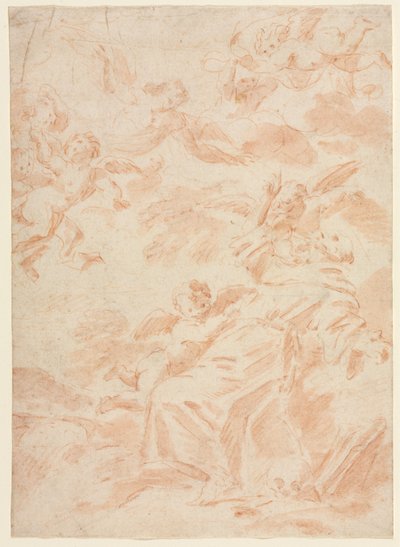 The Stigmatization of Saint Francis by François Lemoyne