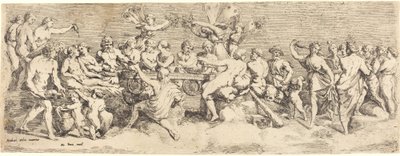 The Wedding Feast of Cupid and Psyche by François Perrier after Raphael