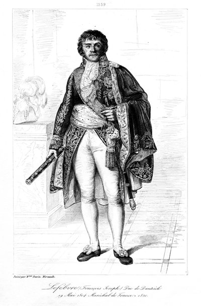 François Joseph Lefebvre, Duke of Danzig by François Pigeot