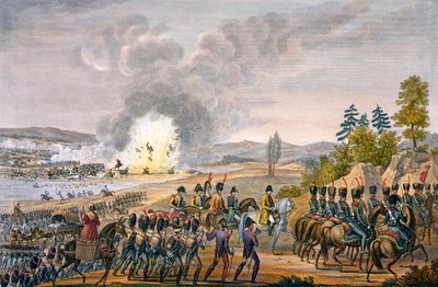The French Retreat After the Battle of Leipzig, Germany, 19th October 1813 by François Pigeot