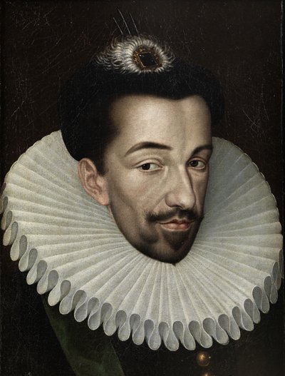 Portrait of Henry III of France, King of Poland and Grand Duke of Lithuania, 1580s by François Quesnel
