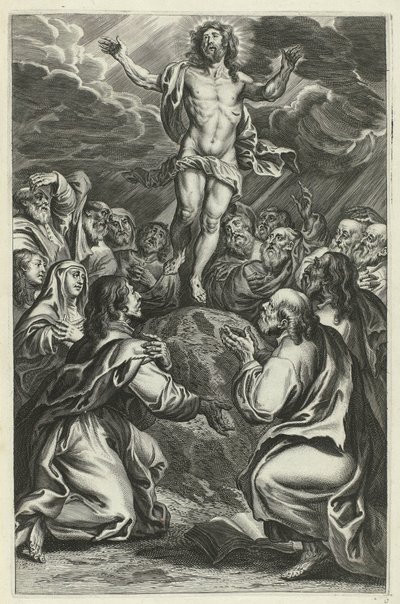 Ascension of Christ by François Stuerhelt (possibly)