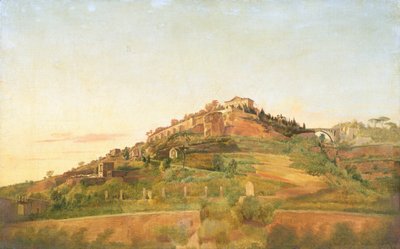 Vomero Hill Seen from Villa Lucia in Naples by François Vervloet
