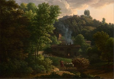Italian Landscape by Francois Xavier Fabre