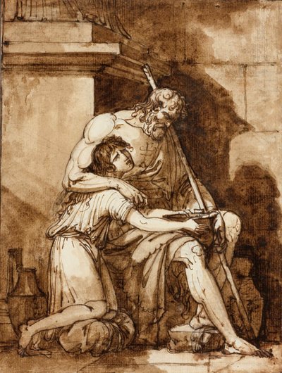 Belisarius by François Xavier Pascal Fabre