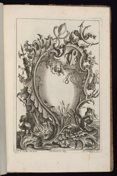 Cartouche with Mercury