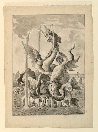 Design for the Grand Trianon at Versailles by François de Cuvilliés the Elder