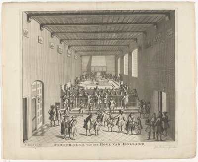 Court of Holland in Session, ca. 1700 by François van Bleyswijck