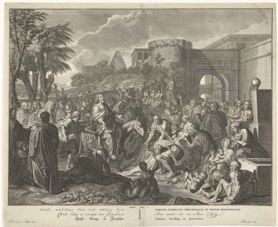 Entry of Christ into Jerusalem by François van Bleyswijck