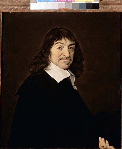Portrait of Rene Descartes, French philosopher by Frans (after) Hals