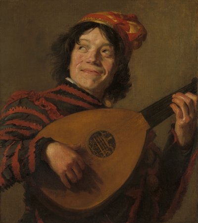 The Lute Player by Frans (after) Hals