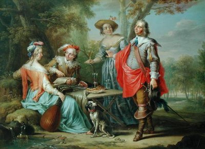 Picnic in the Park by Frans Christoph Janneck