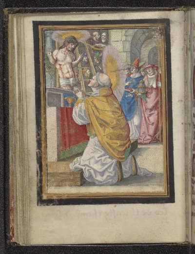 Mass of Gregory by Frans Crabbe van Espleghem
