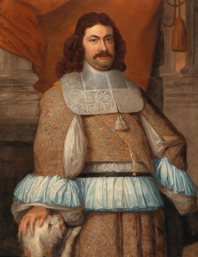 Portrait of Ranuccio II Farnese, Duke of Parma by Frans, Denys