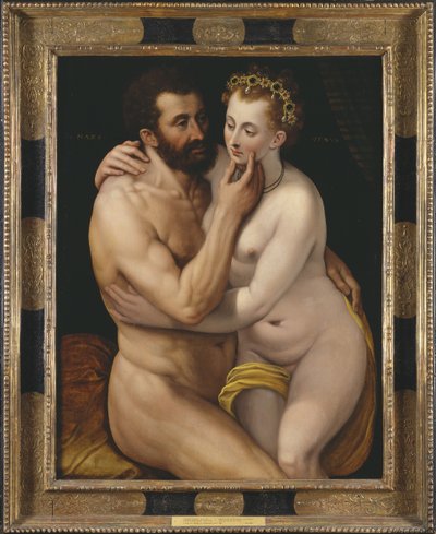 Mars and Venus by Frans Floris I