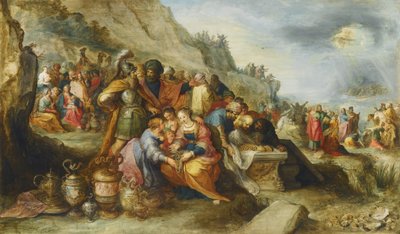 The Israelites at the Tomb of the Patriarch Joseph by Frans Francken the Younger