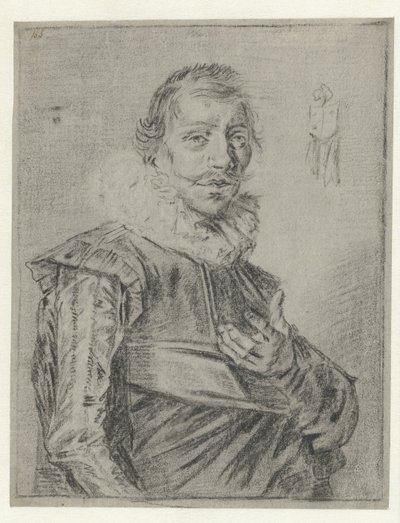 Portrait of a Young Man with Outstretched Hand by Frans Hals (manner of)