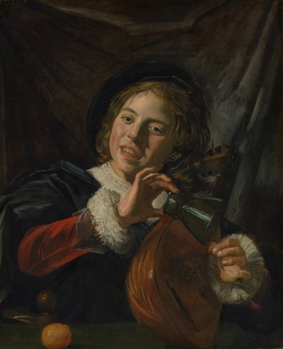Boy with a Lute by Frans Hals