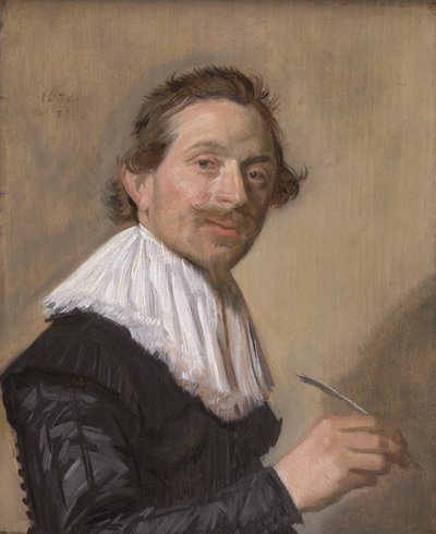 Portrait of Jean de la Chambre at the Age of 33 by Frans Hals
