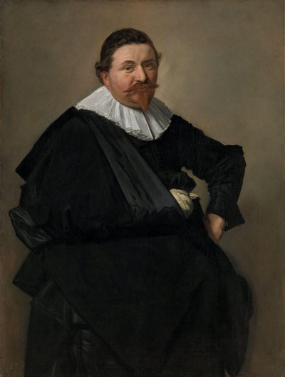 Portrait of Lucas de Clercq by Frans Hals