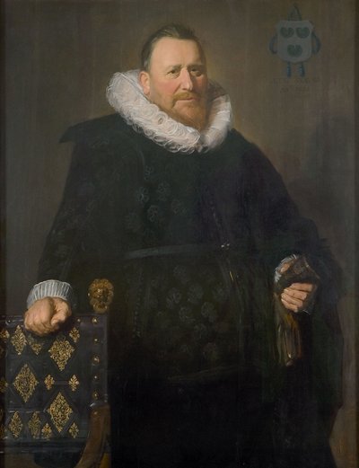 Portrait of Nicholaes Woutersz. van der Meer (1574-1637) by Frans Hals