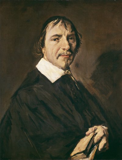 Portrait of Pastor Herman Langelius by Frans Hals