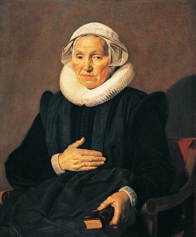 Portrait of Sarah Andriesdochter Hessix by Frans Hals
