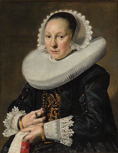 Portrait of a Woman, Probably Aeltje Dircksdr. Pater, 1638 by Frans Hals