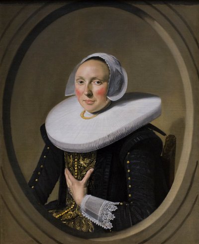 Portrait of a Woman (Marie Larp ?) by Frans Hals