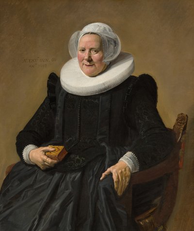 Portrait of an Elderly Lady by Frans Hals