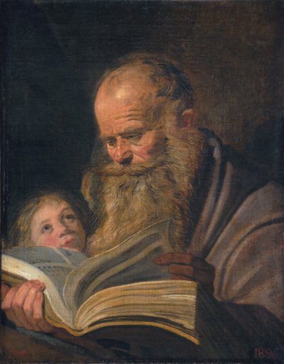 Saint Matthew by Frans Hals