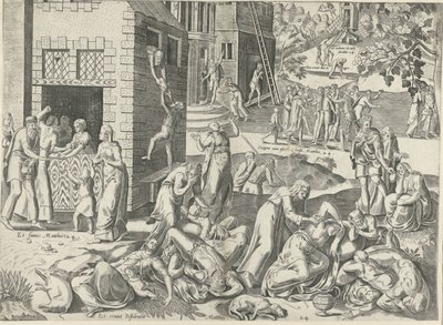 Prophecy of Christ About the End of Times by Frans Hogenberg