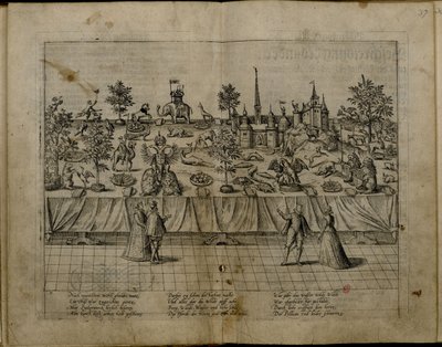 The Wedding of Duke John William of Jülich-Cleves-Berg and Jakobea of Baden by Frans Hogenberg