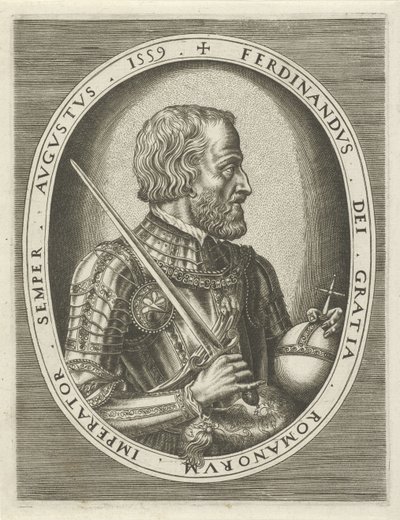 Portrait of Ferdinand I of Habsburg, German Emperor by Frans Huys