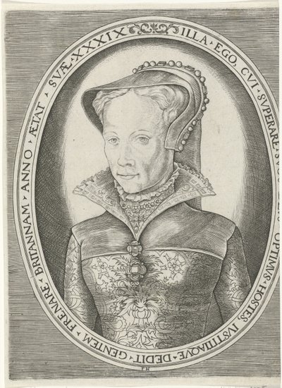 Portrait of Mary I by Frans Huys