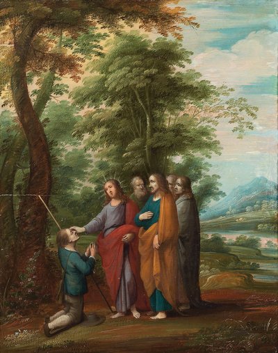 Scenes from the Life of Christ and His Teachings by Frans III (attr. to) Francken