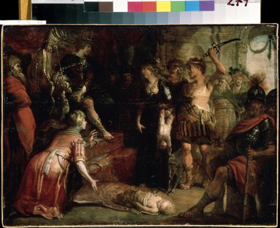 The Judgment of Solomon by Frans II Francken