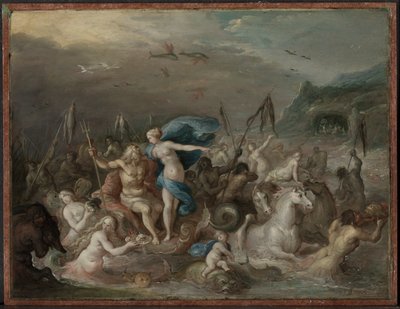 The Triumph of Neptune and Amphitrite by Frans II Francken