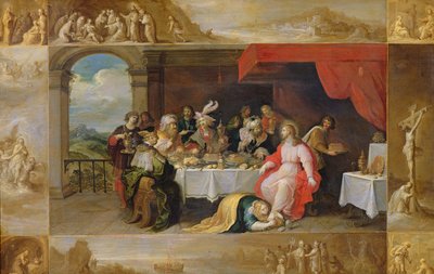 Christ in the House of Simon the Pharisee, 1637 by Frans II Francken the Younger