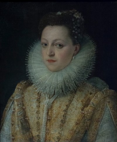 Portrait of Isabella Gonzaga by Frans II Pourbus