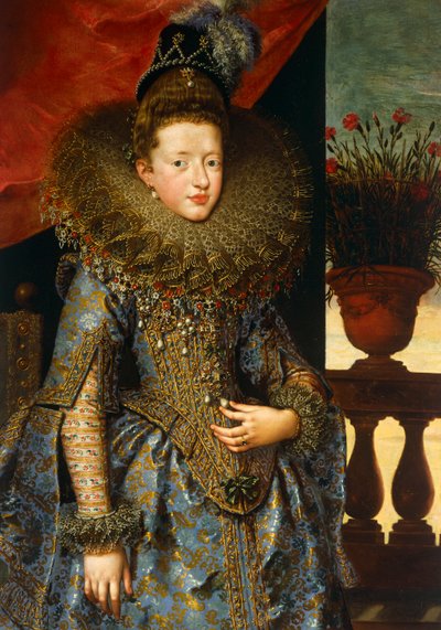 Portrait of Margherita of Savoy by Frans II Pourbus