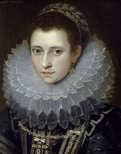 Portrait of a gentlewoman (so-called Anne Boleyn) by Frans II Pourbus