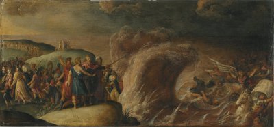 The Israelites Crossing of the Red Sea by Frans II the Younger (studio of) Francken