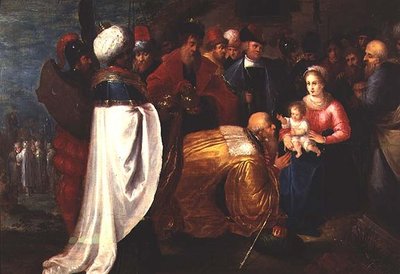 The Adoration of the Magi by Frans II the Younger Francken