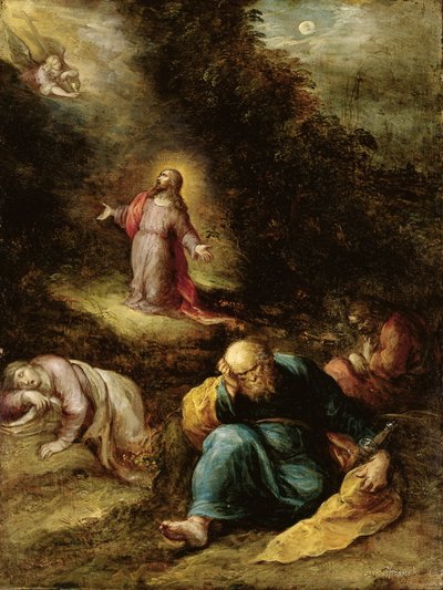 The Agony in the Garden by Frans II the Younger Francken