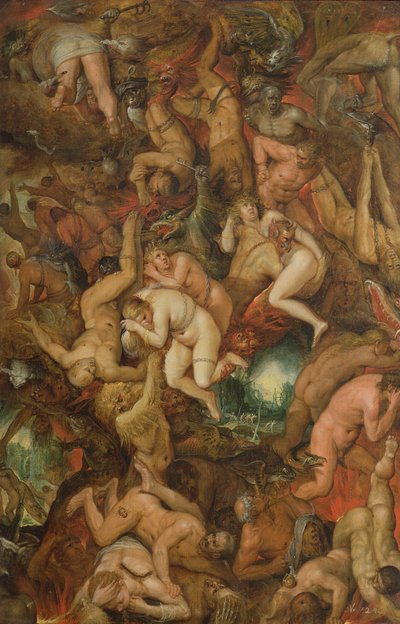 The Fall of the Damned by Frans II the Younger Francken